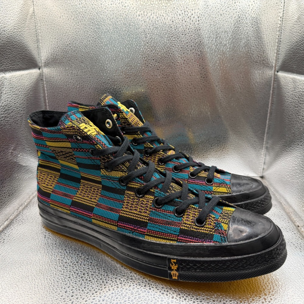 Size 10.5M/12.5W Converse CT 70 High Spirit BHM Teal Black Unisex Shoes 165557C‎